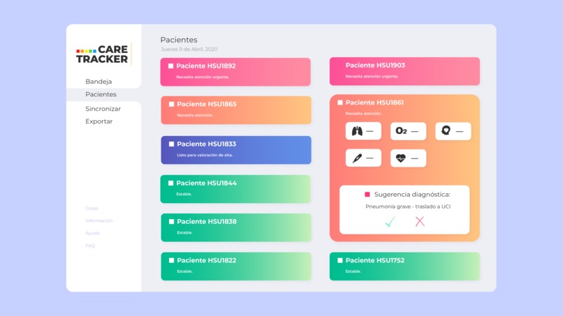 CareTracker – screenshot 2
