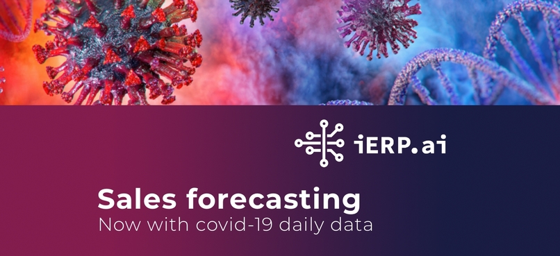 iERP.ai sales forecasting with Corona – screenshot 2