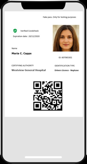 Covidchecker  – screenshot 1