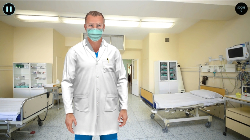 Coronavirus serious-games to health practitioners – screenshot 3