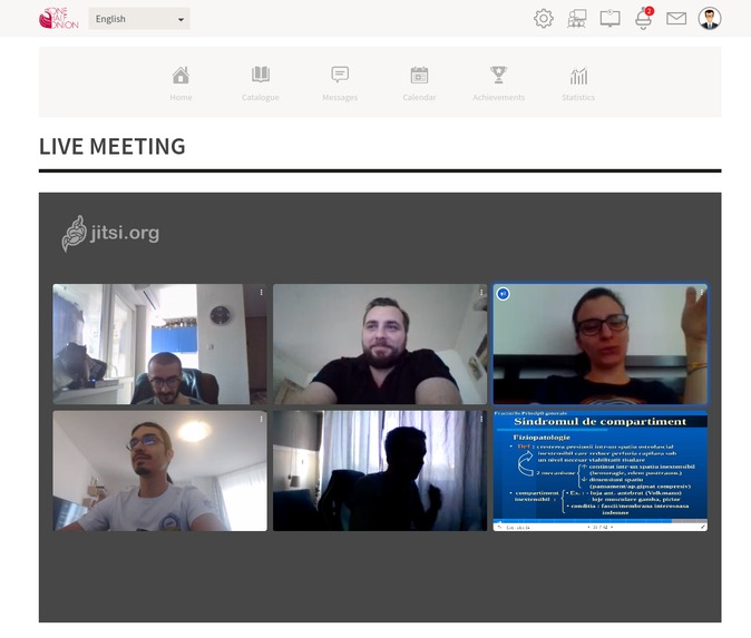 eLearning open source aggregated solution – screenshot 1