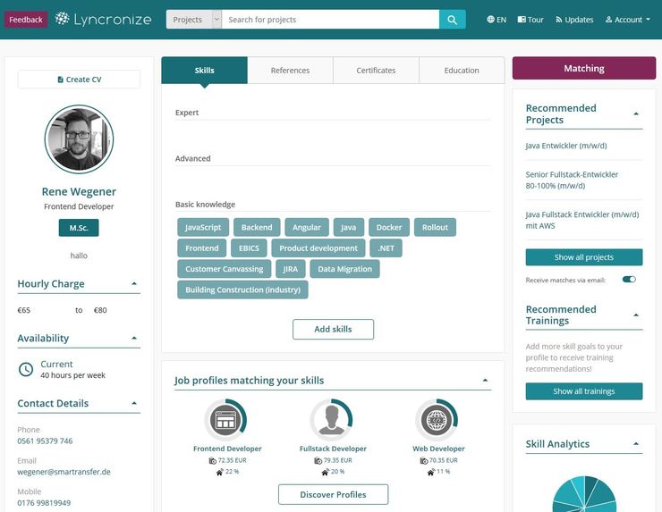Lyncronize – screenshot 1