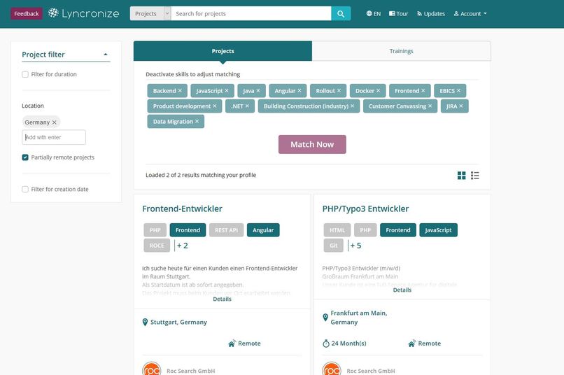 Lyncronize – screenshot 3