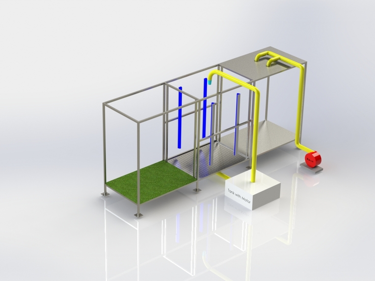 Sanitization chamber – screenshot 1