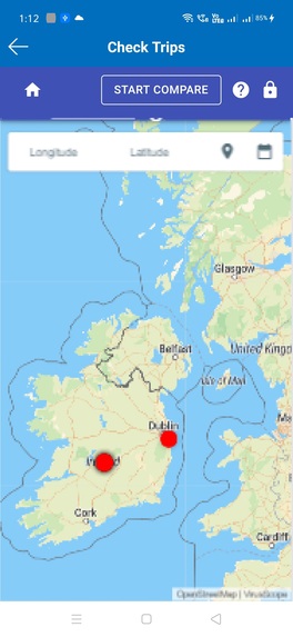 VirusTrip.Com Tracking App – screenshot 1