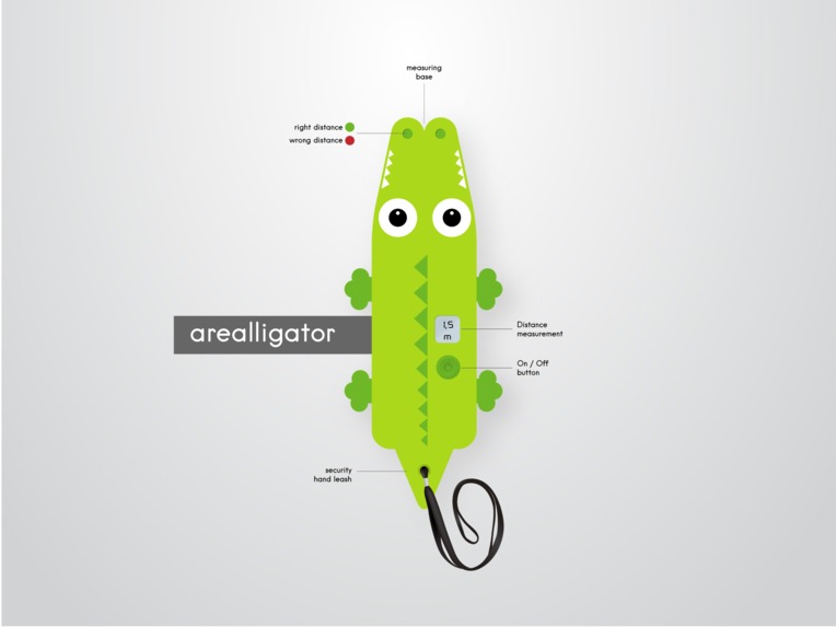 Arealligator - distance measurement & education-toy for kids – screenshot 3
