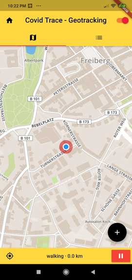 CovidTrace – screenshot 9