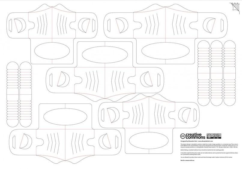 Folding carton face masks – screenshot 3