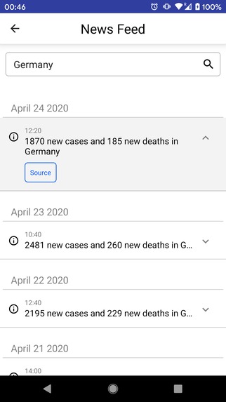 Pandemic Report Covid19 – screenshot 9
