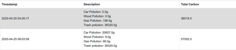 Carbon Footprint – screenshot 4