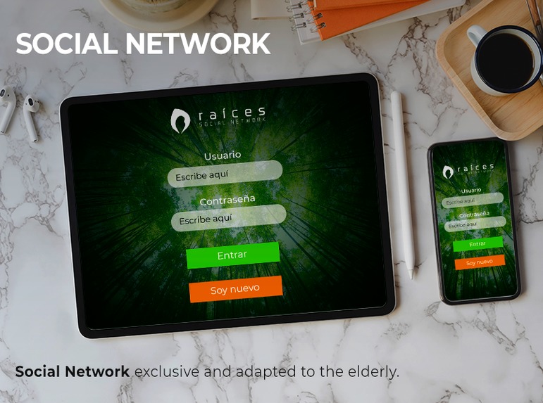 Raíces Social Network – screenshot 1
