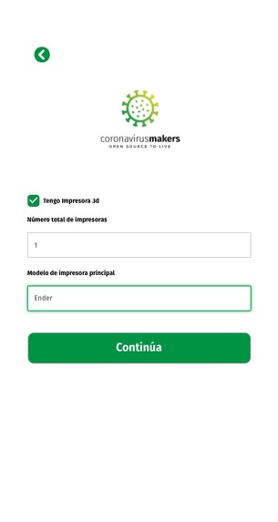 COV19Makers Logistica – screenshot 1