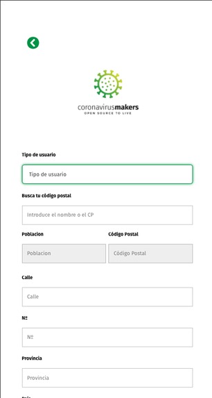 COV19Makers Logistica – screenshot 3
