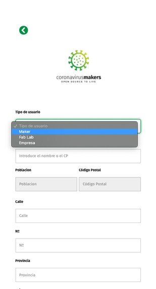 COV19Makers Logistica – screenshot 9