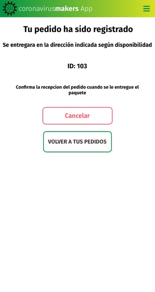 COV19Makers Logistica – screenshot 13