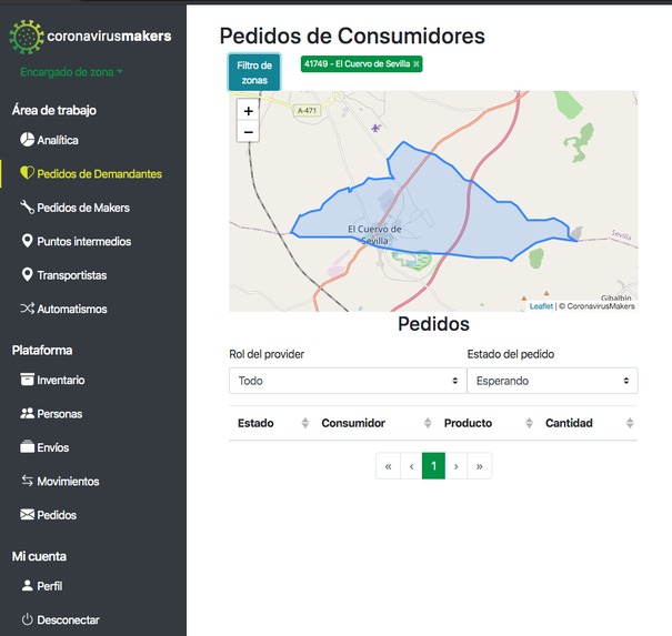 COV19Makers Logistica – screenshot 16