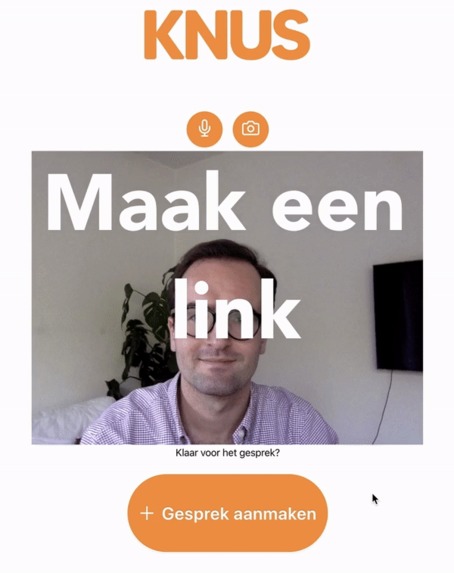 Knus - Click & Call: video calling designed for elderly. – screenshot 1