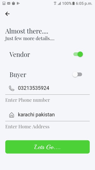 Online Vendor – screenshot 3