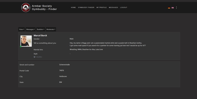 Gymbuddyfinder – screenshot 3