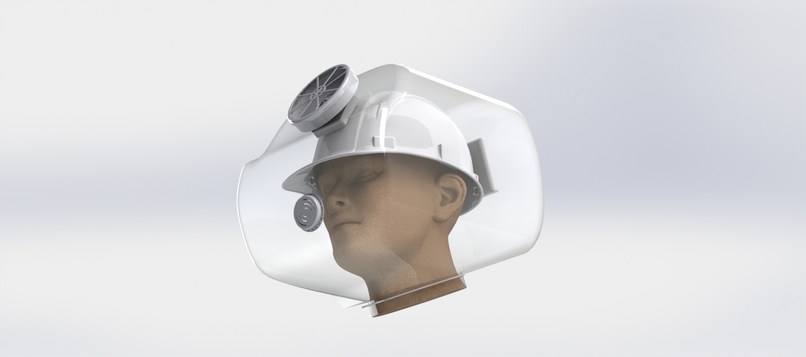 Breavid-19 the Disposable PAPR Hood – screenshot 5