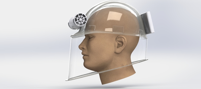 Breavid-19 the Disposable PAPR Hood – screenshot 9