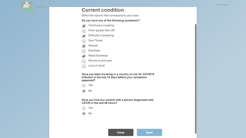 Remote Health – screenshot 2