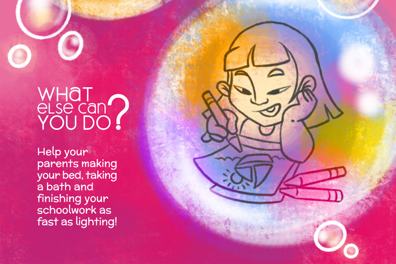 Bubbles and The King Corona / EGHI COVID-19 Children’s eBook – screenshot 6