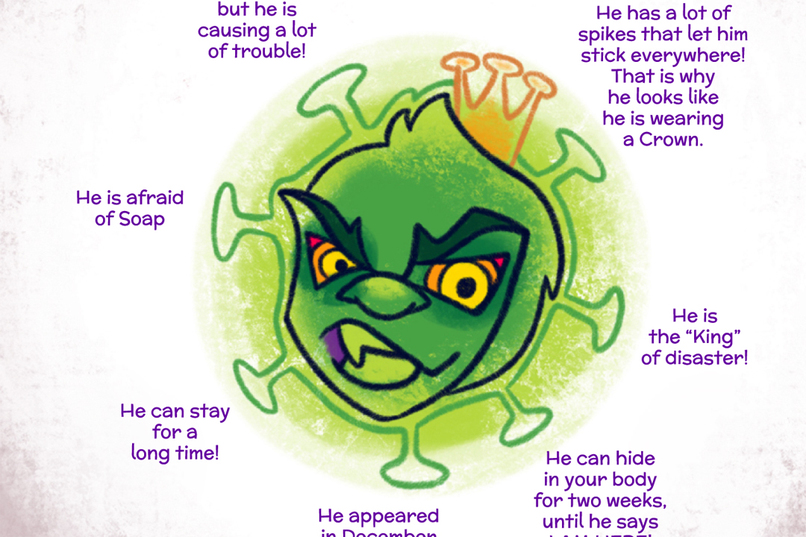 Bubbles and The King Corona / EGHI COVID-19 Children’s eBook – screenshot 7