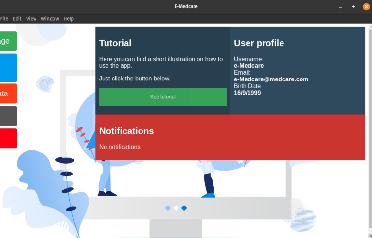 e-MedCare – screenshot 2