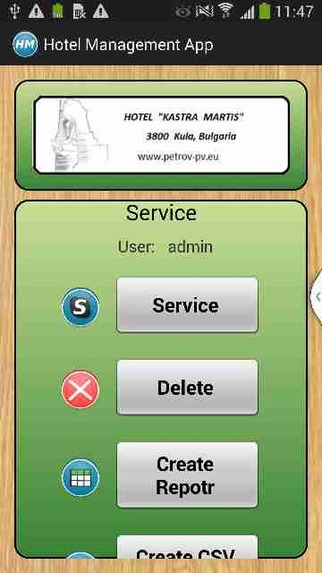 Hotel Management App – screenshot 4