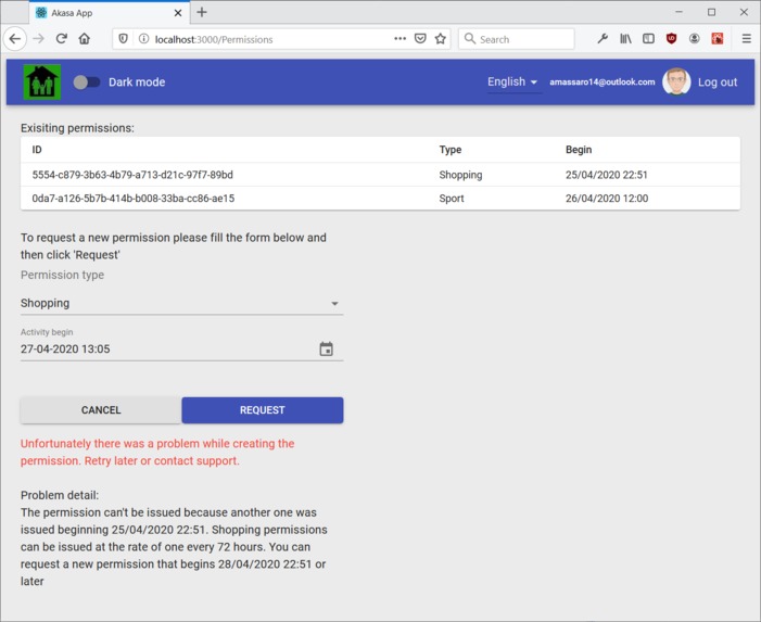 Akasa - Partial, selective lockdown tool – screenshot 3