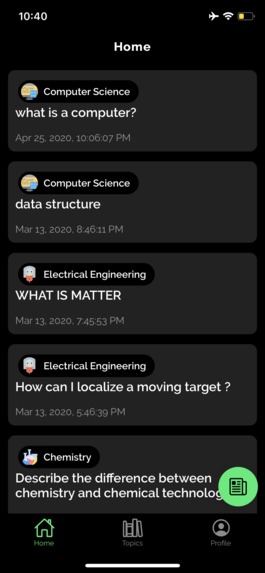 StudyHub App – screenshot 1