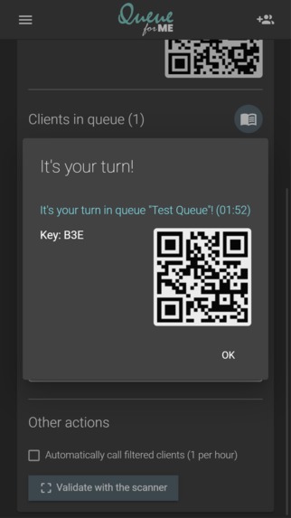 Queueforme – screenshot 6