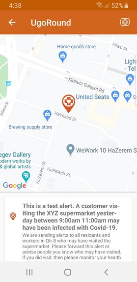 UgoRound Community Alert Solution – screenshot 2