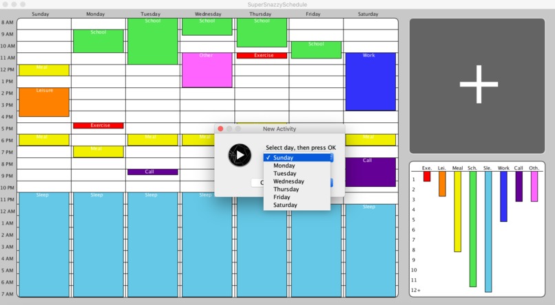 SuperSnazzySchedule – screenshot 1