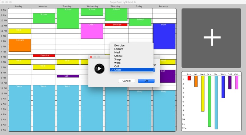 SuperSnazzySchedule – screenshot 2