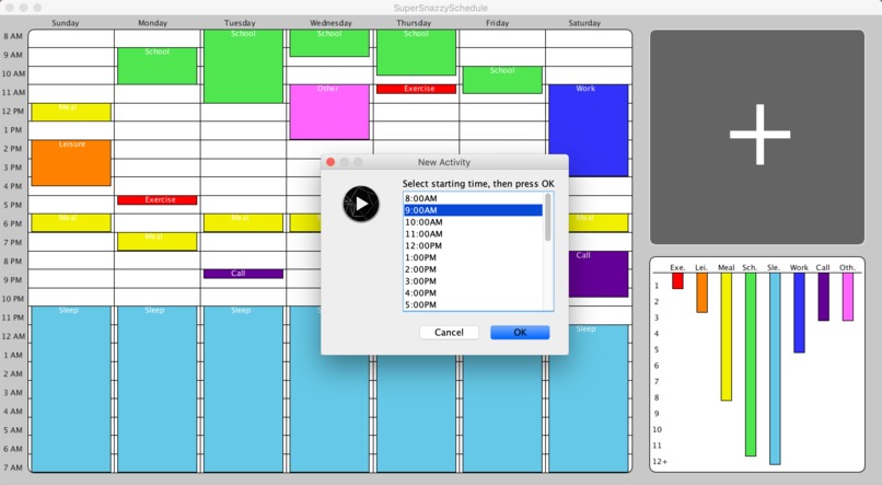 SuperSnazzySchedule – screenshot 3
