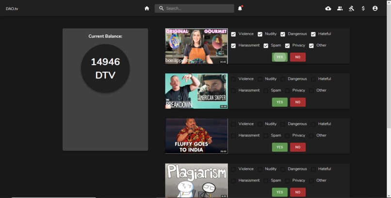 DAO.tv (Decentralized Autonomous Organization TV)  – screenshot 1