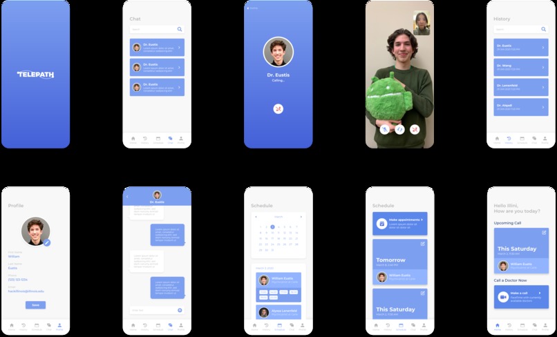 TelePath Application – screenshot 2