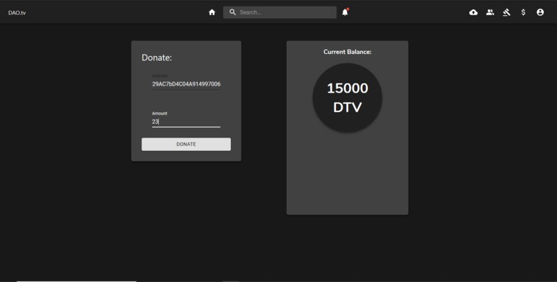 DAO.tv (Decentralized Autonomous Organization TV)  – screenshot 2