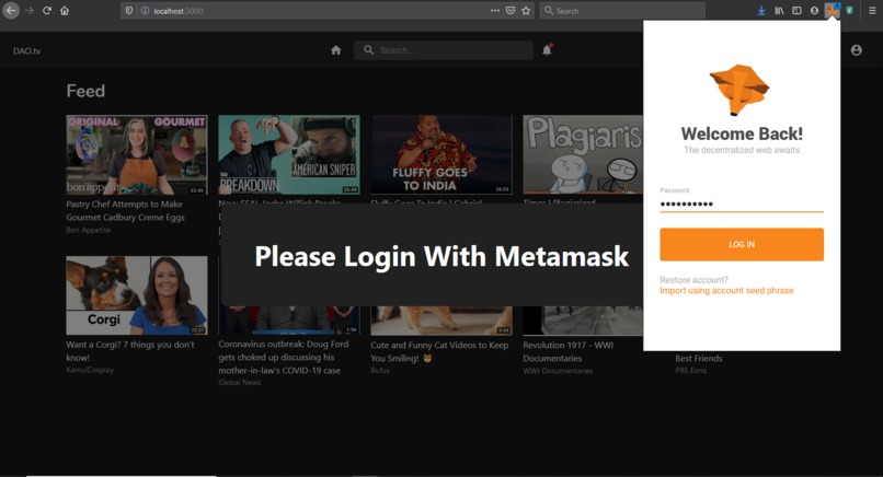 DAO.tv (Decentralized Autonomous Organization TV)  – screenshot 3