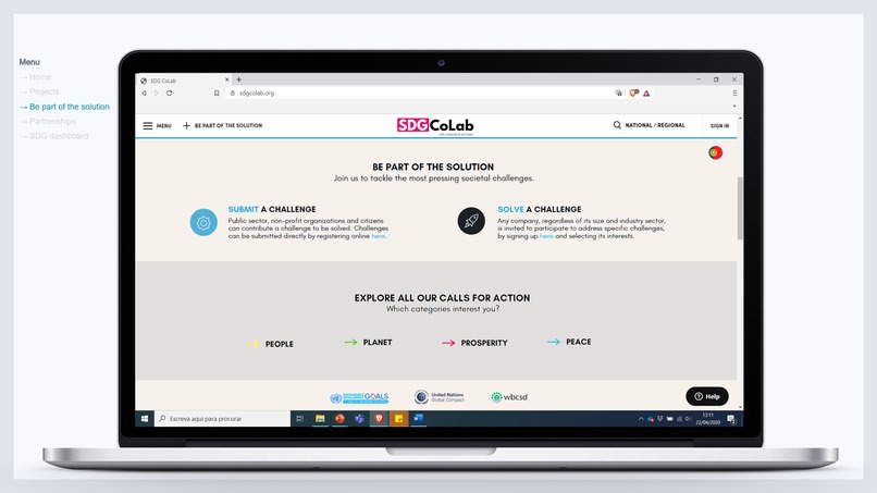 SDG CoLab – screenshot 4