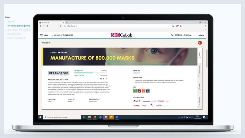SDG CoLab – screenshot 3