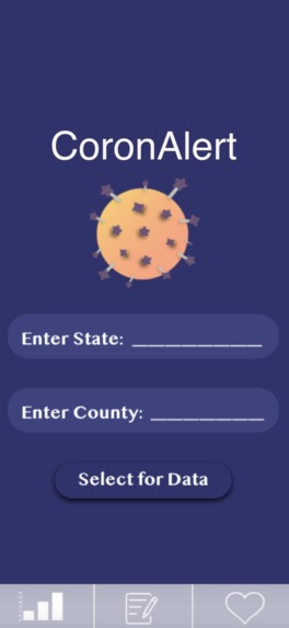 CoronAlert – screenshot 1