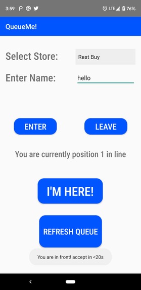 QueueMe! – screenshot 1