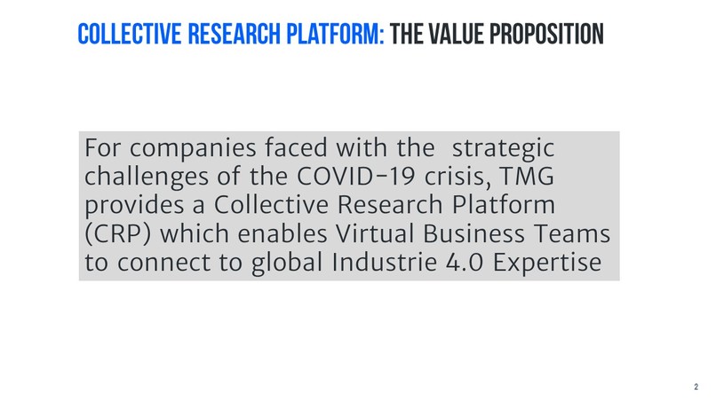 CRP: Collective Research Platform – screenshot 2