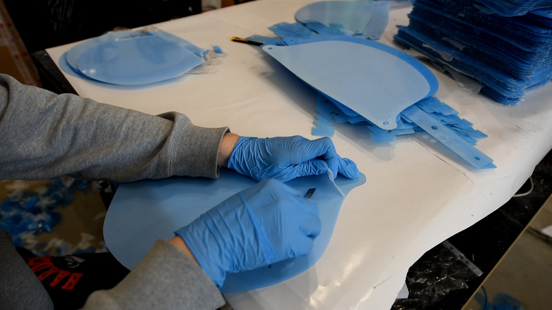 Reusable Protective face shields and safety screens – screenshot 12
