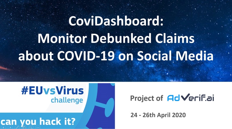CoviDashboard – screenshot 1