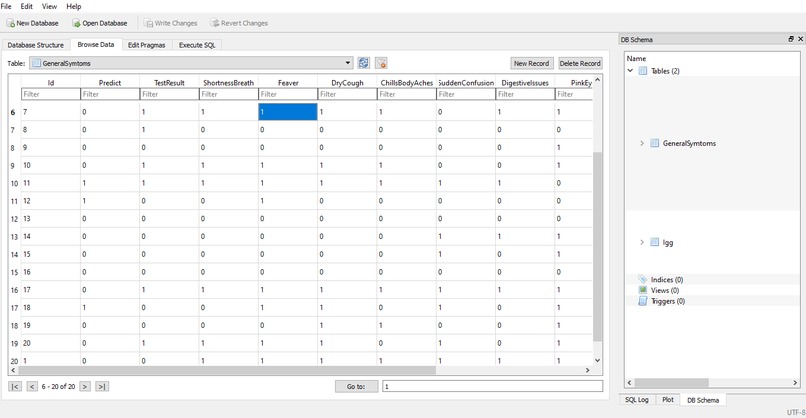 Predictive statistical research model for COVID-19 – screenshot 3