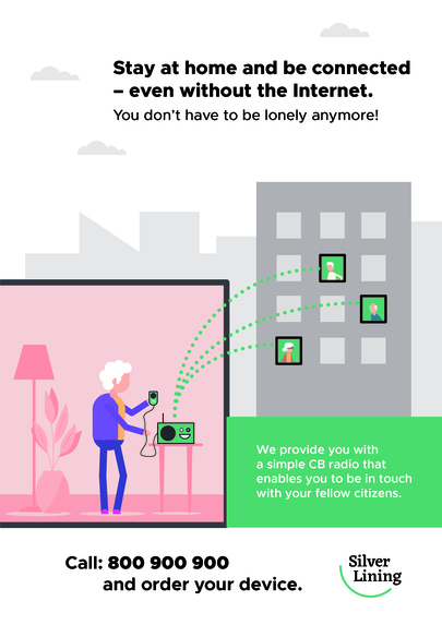 Silver Lining - stay at home and be connected - without wifi – screenshot 1